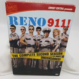 Reno 911 The Complete Second Season Uncensored Boxed Set 3-Discs TV Comedy 2005